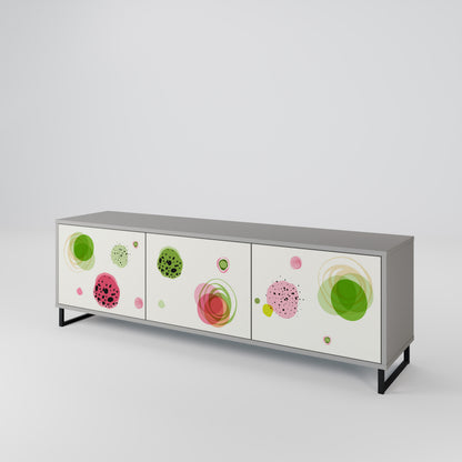 COLORFUL COSMOS 3-Door TV Cabinet