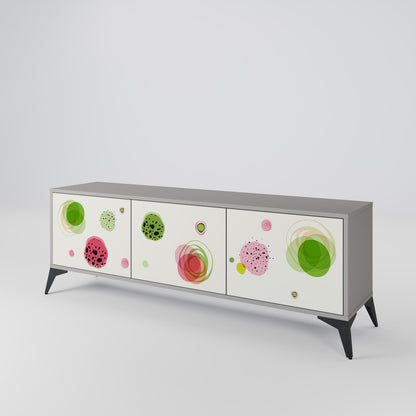 COLORFUL COSMOS 3-Door TV Cabinet
