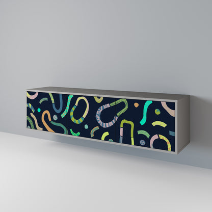 CONTRAST DANCE 3-Door TV Cabinet