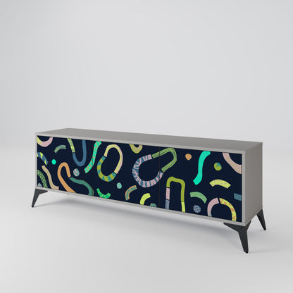 CONTRAST DANCE 3-Door TV Cabinet