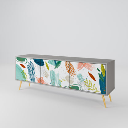 BOTANICAL HURRICANE 3-Door TV Cabinet