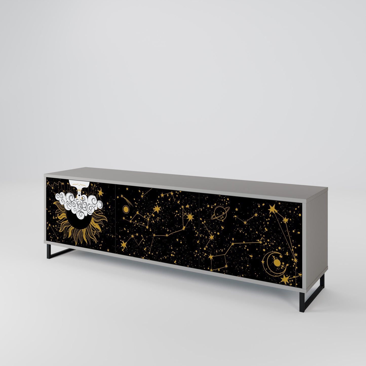 STELLAR CONSTELLATIONS 3-Door TV Cabinet