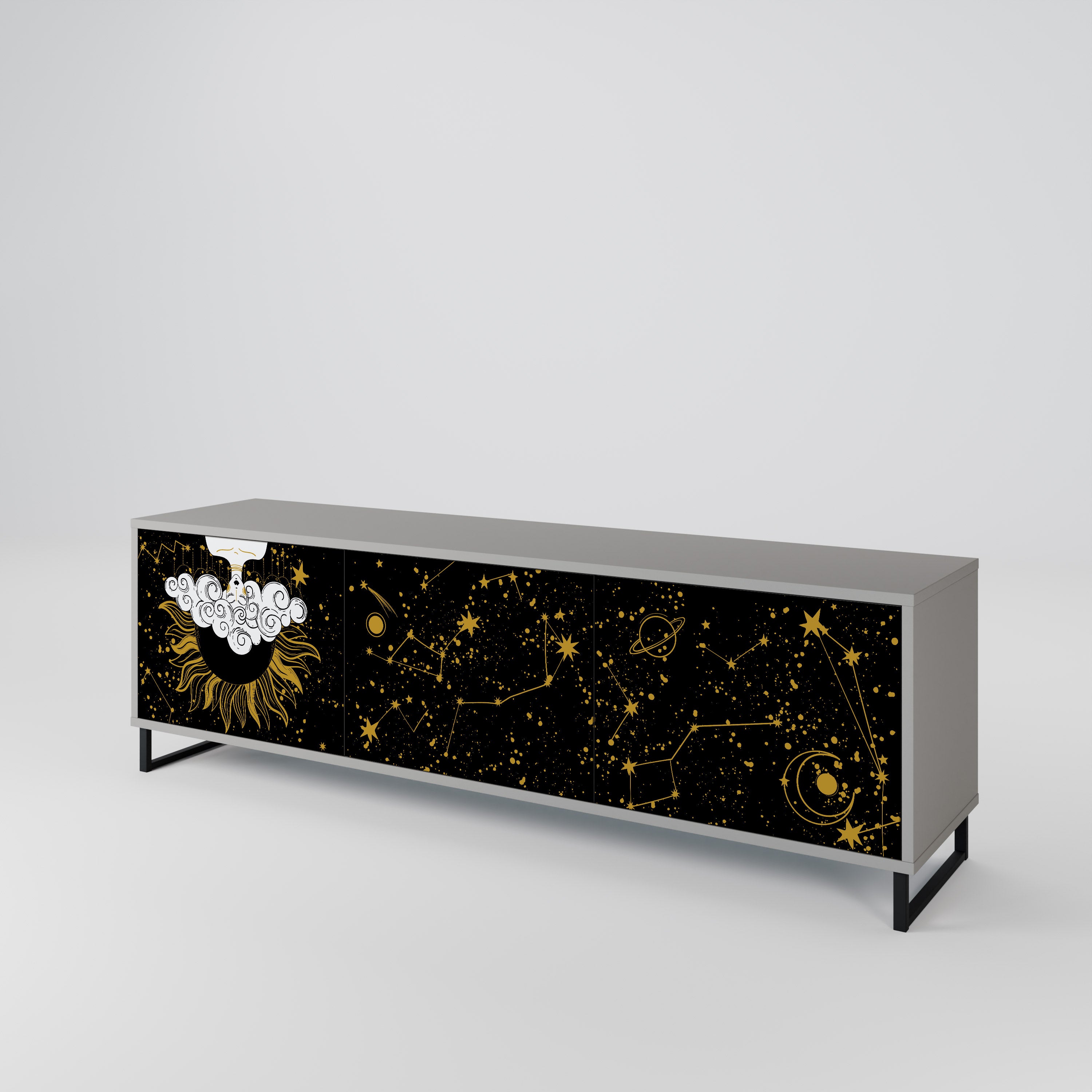 STELLAR CONSTELLATIONS 3-Door TV Cabinet