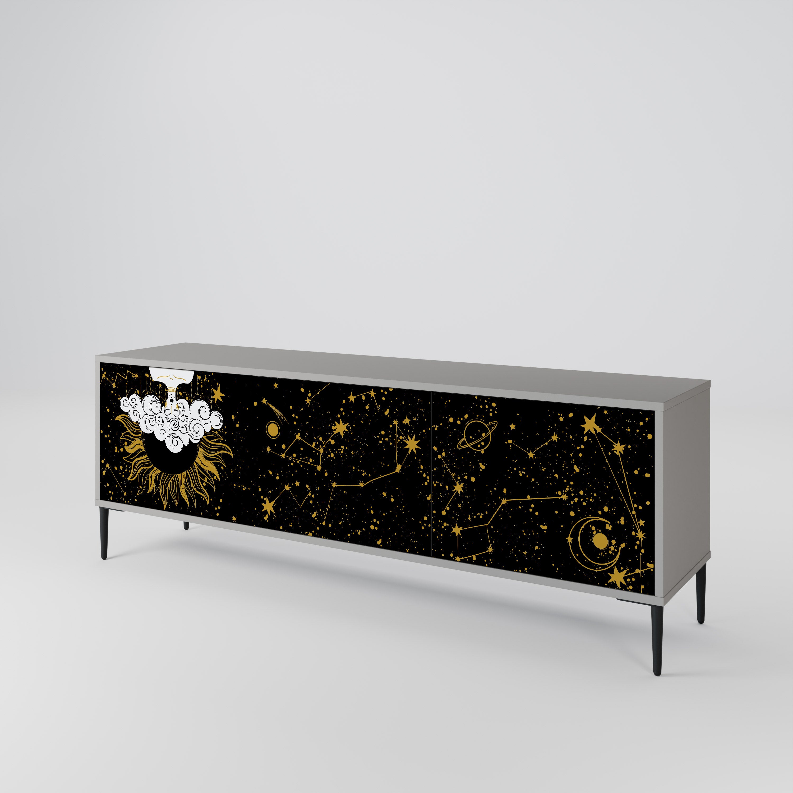 STELLAR CONSTELLATIONS 3-Door TV Cabinet