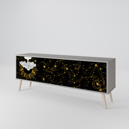STELLAR CONSTELLATIONS 3-Door TV Cabinet