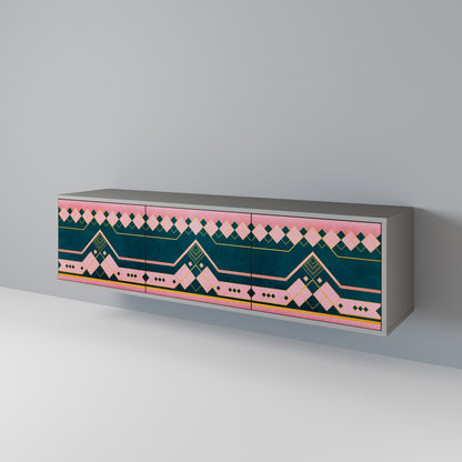 ROYAL COMPOSITION 3-Door TV Cabinet
