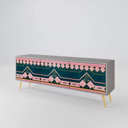ROYAL COMPOSITION 3-Door TV Cabinet