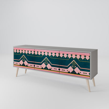 ROYAL COMPOSITION 3-Door TV Cabinet