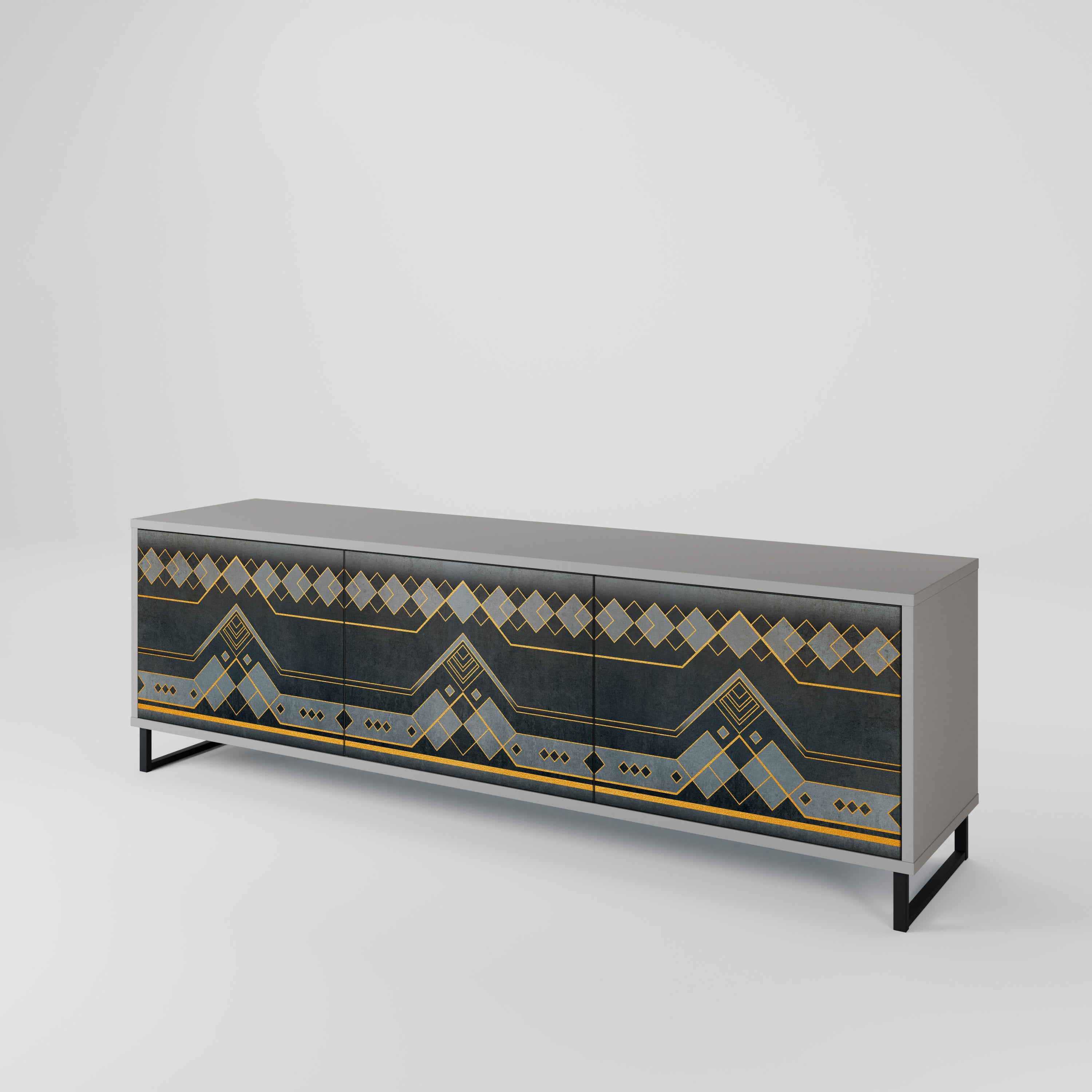 ROYAL ORDINARINESS 3-Door TV Cabinet