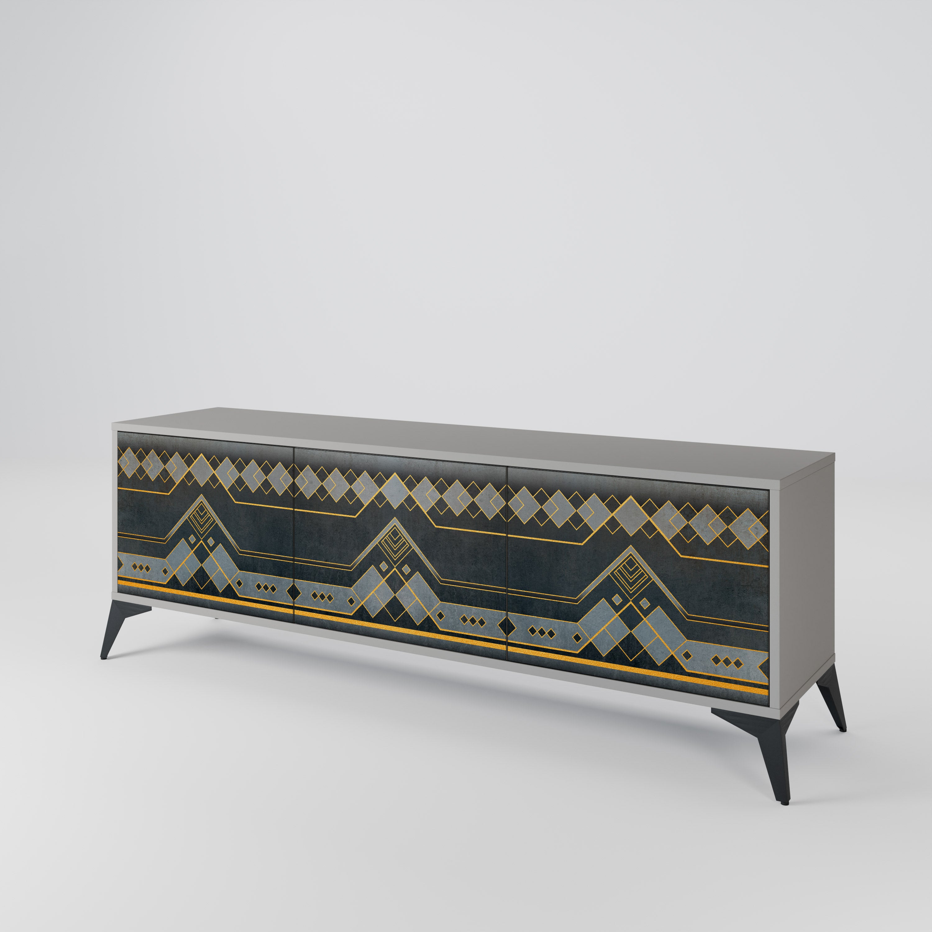 ROYAL ORDINARINESS 3-Door TV Cabinet