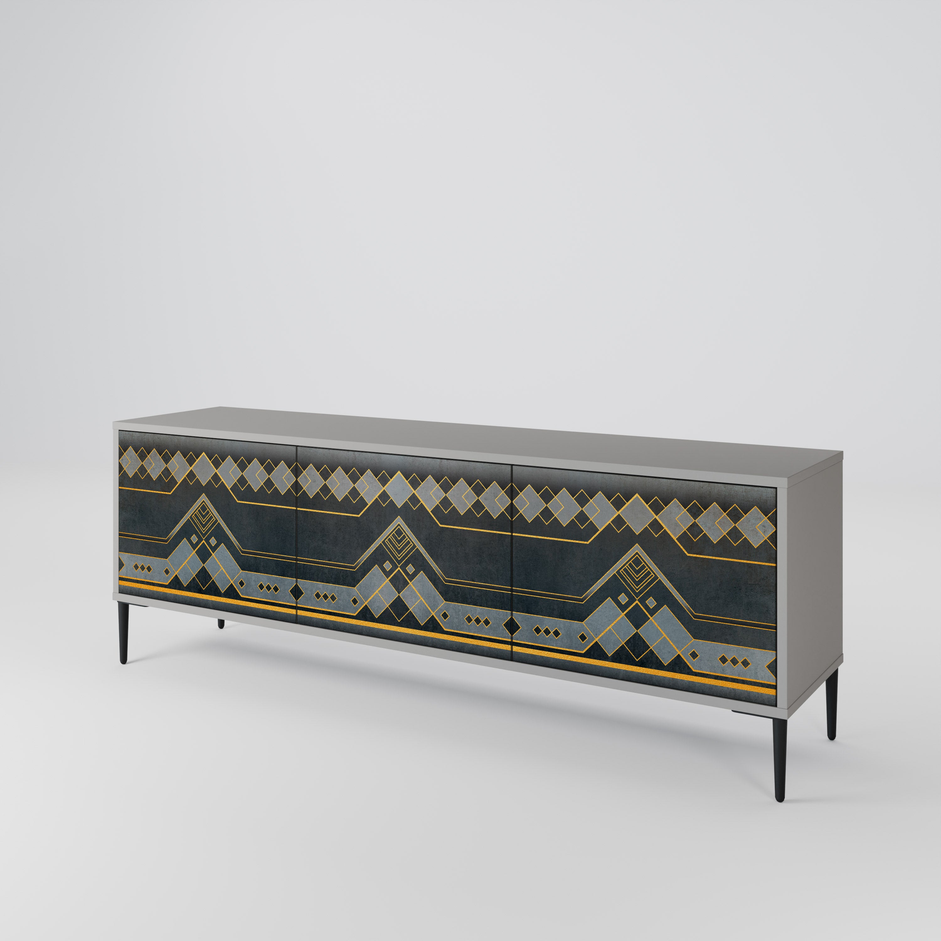 ROYAL ORDINARINESS 3-Door TV Cabinet