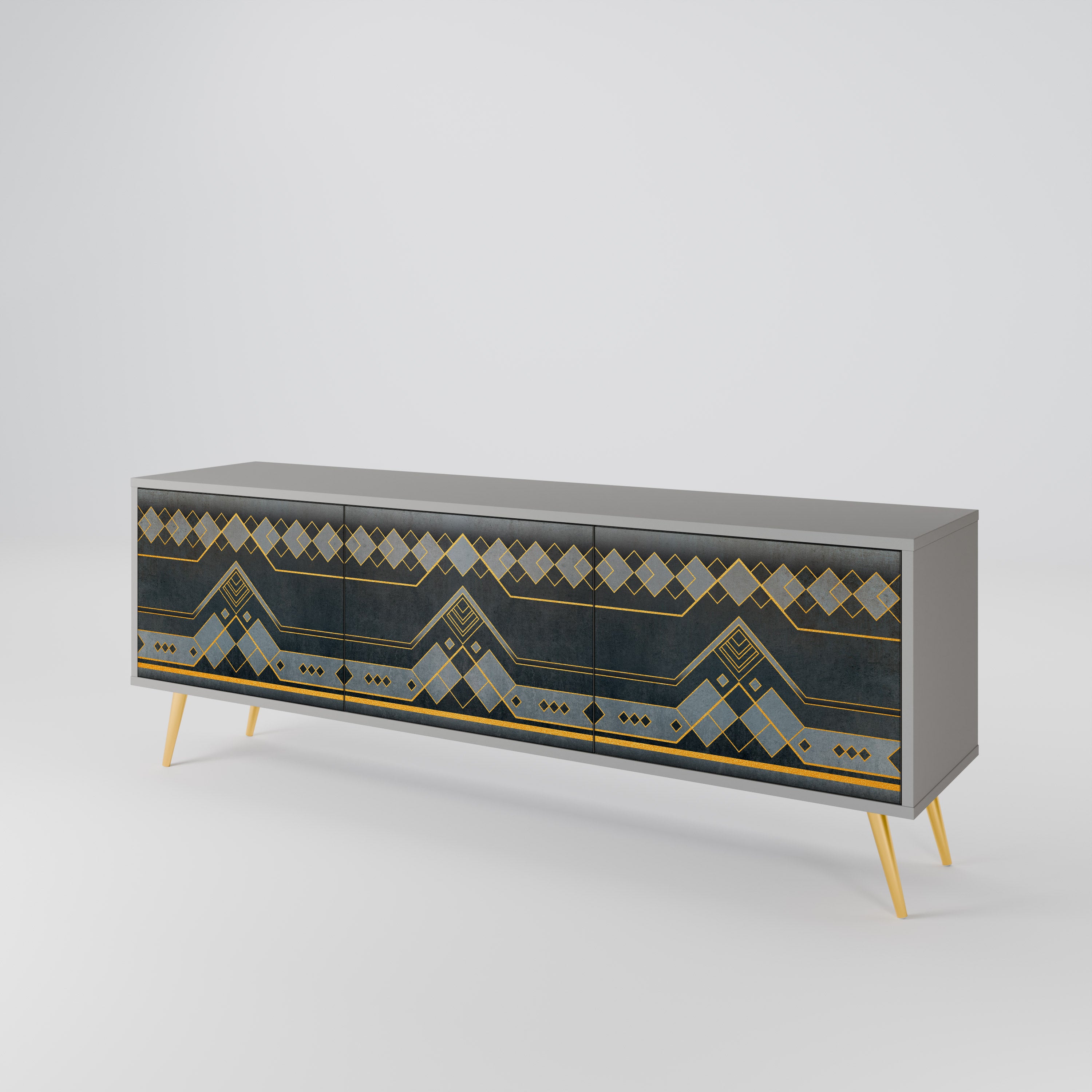 ROYAL ORDINARINESS 3-Door TV Cabinet