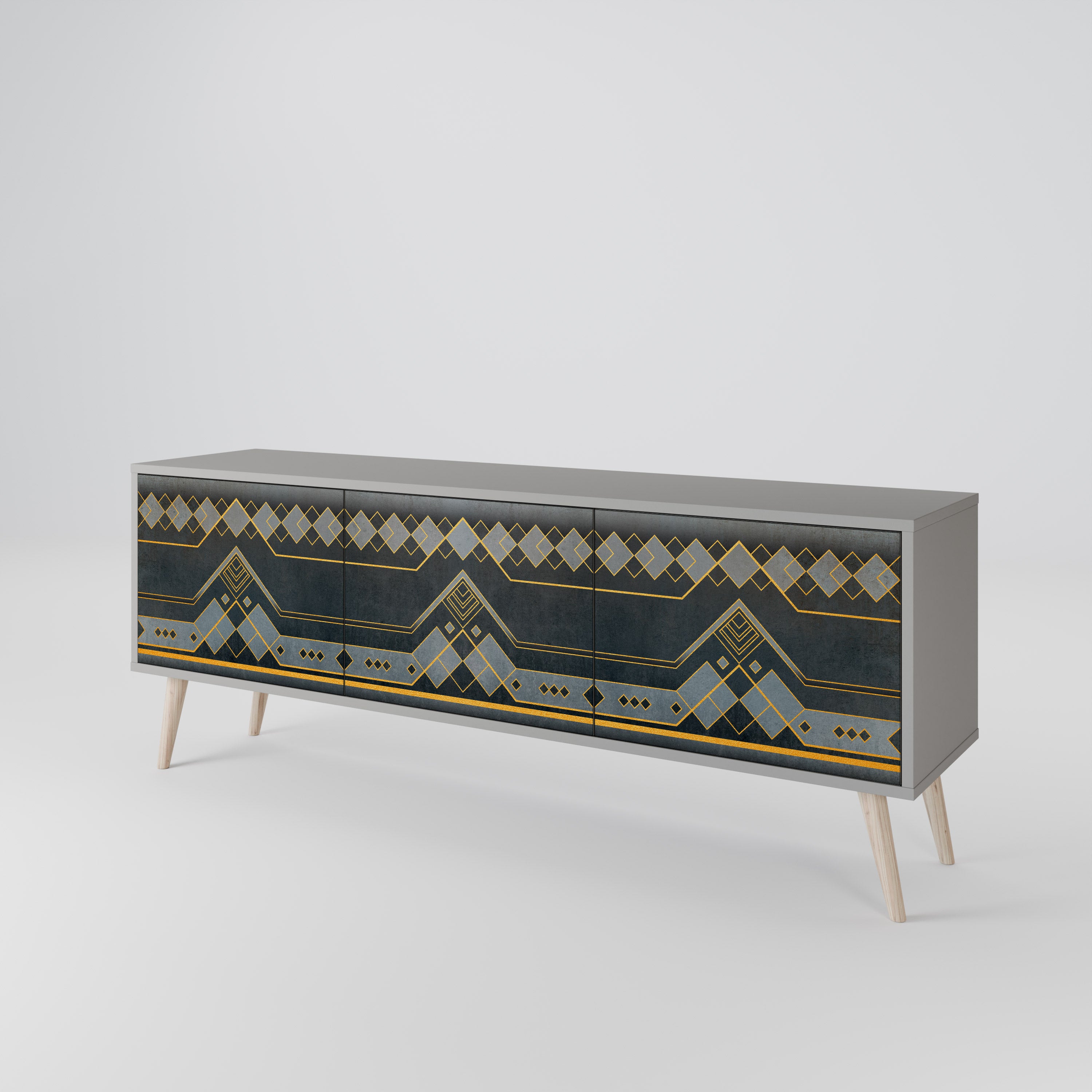 ROYAL ORDINARINESS 3-Door TV Cabinet