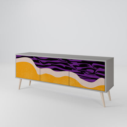 INDEPENDENT BORDER 3-Door TV Cabinet