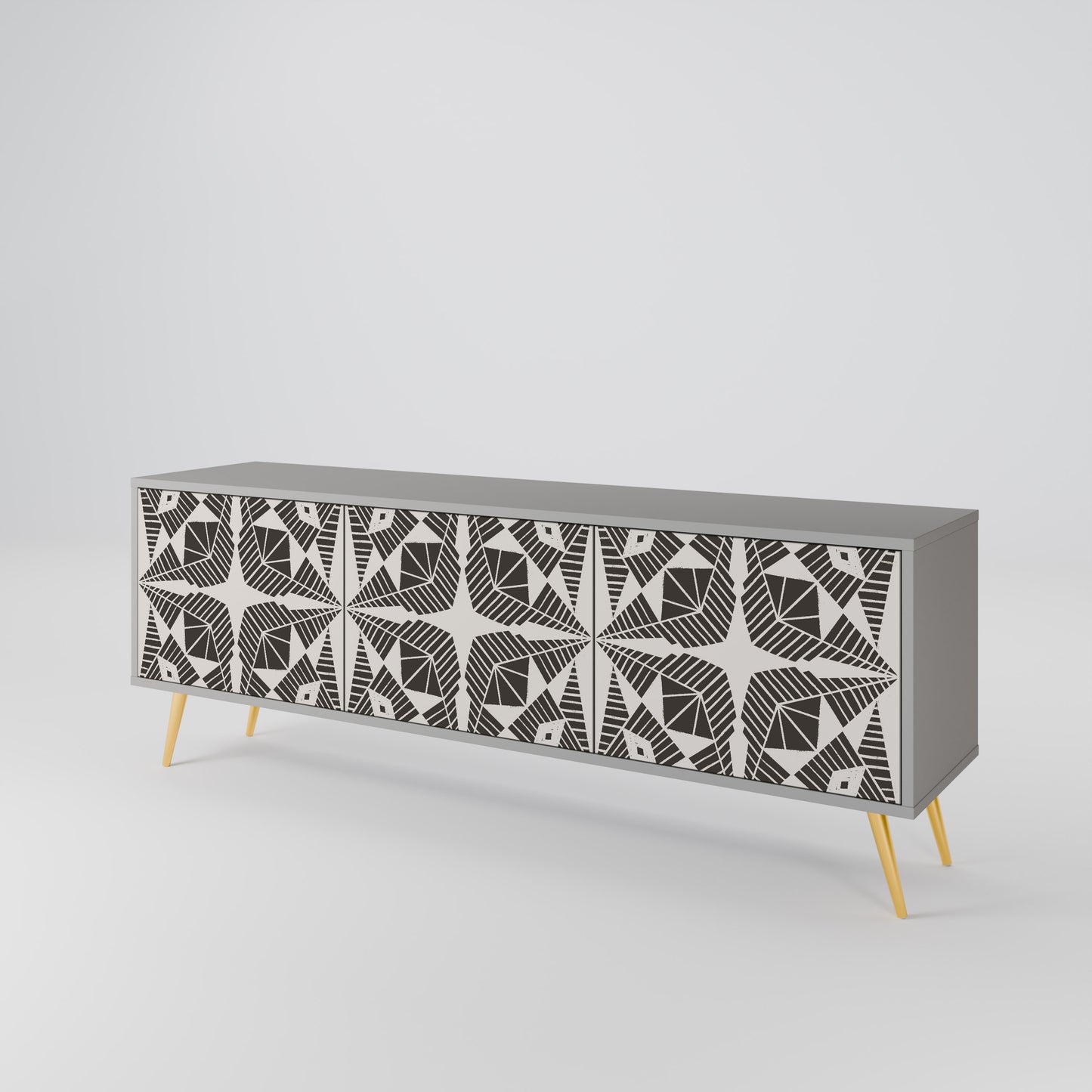 MONOCHROME NEXUS 3-Door TV Cabinet