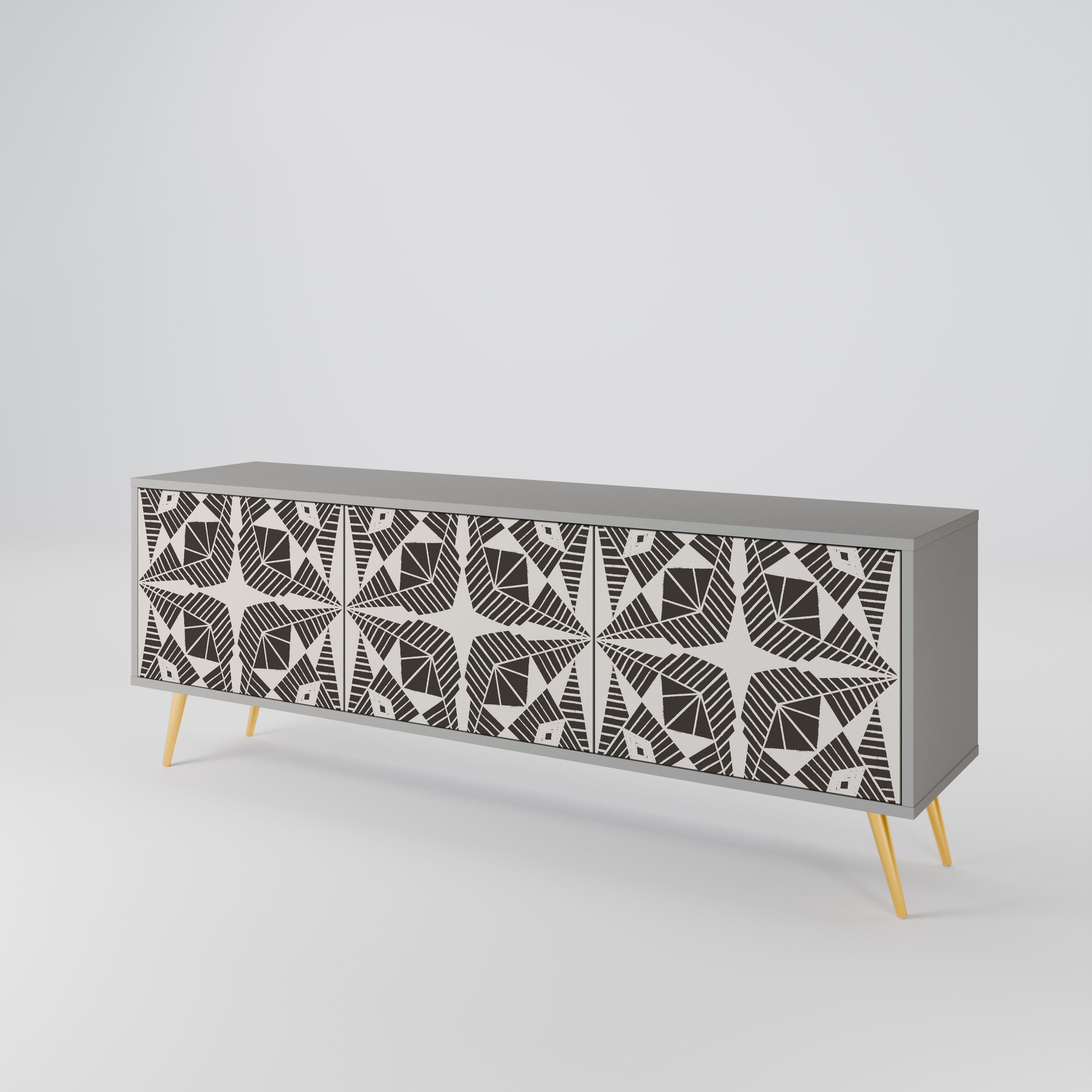 MONOCHROME NEXUS 3-Door TV Cabinet