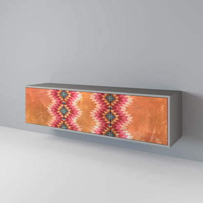 INDIAN FOLK 3-Door TV Cabinet