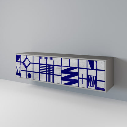 THE RIGHT PLACES 3-Door TV Cabinet