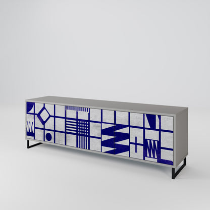 THE RIGHT PLACES 3-Door TV Cabinet