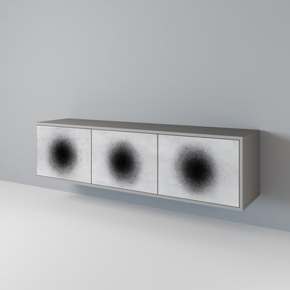 BLACK HOLE 3-Door TV Cabinet