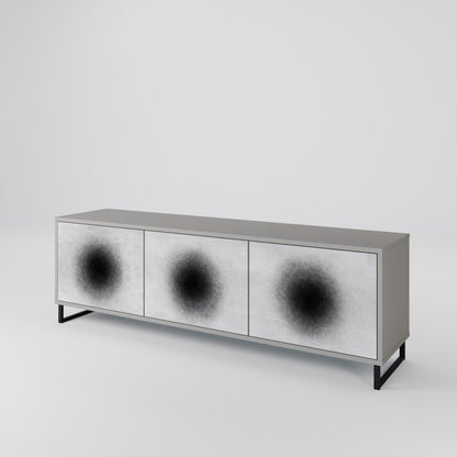 BLACK HOLE 3-Door TV Cabinet