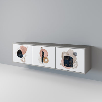 COLORFUL SHAPES 3-Door TV Cabinet