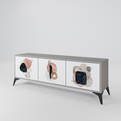 COLORFUL SHAPES 3-Door TV Cabinet