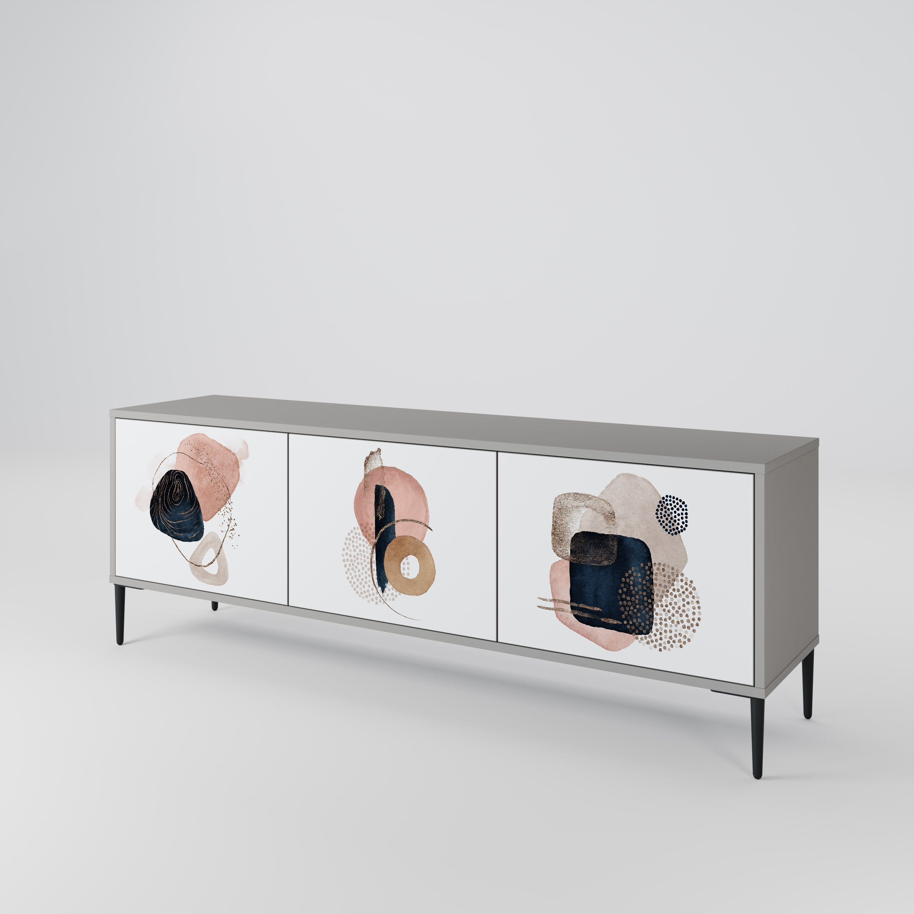 COLORFUL SHAPES 3-Door TV Cabinet