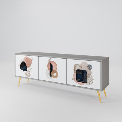 COLORFUL SHAPES 3-Door TV Cabinet