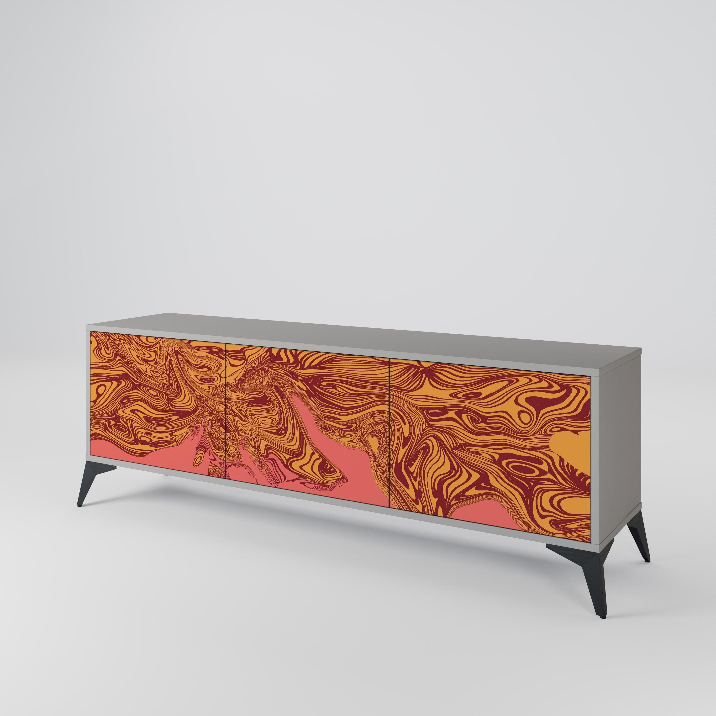 FLOATING THOUGHTS 3-Door TV Cabinet