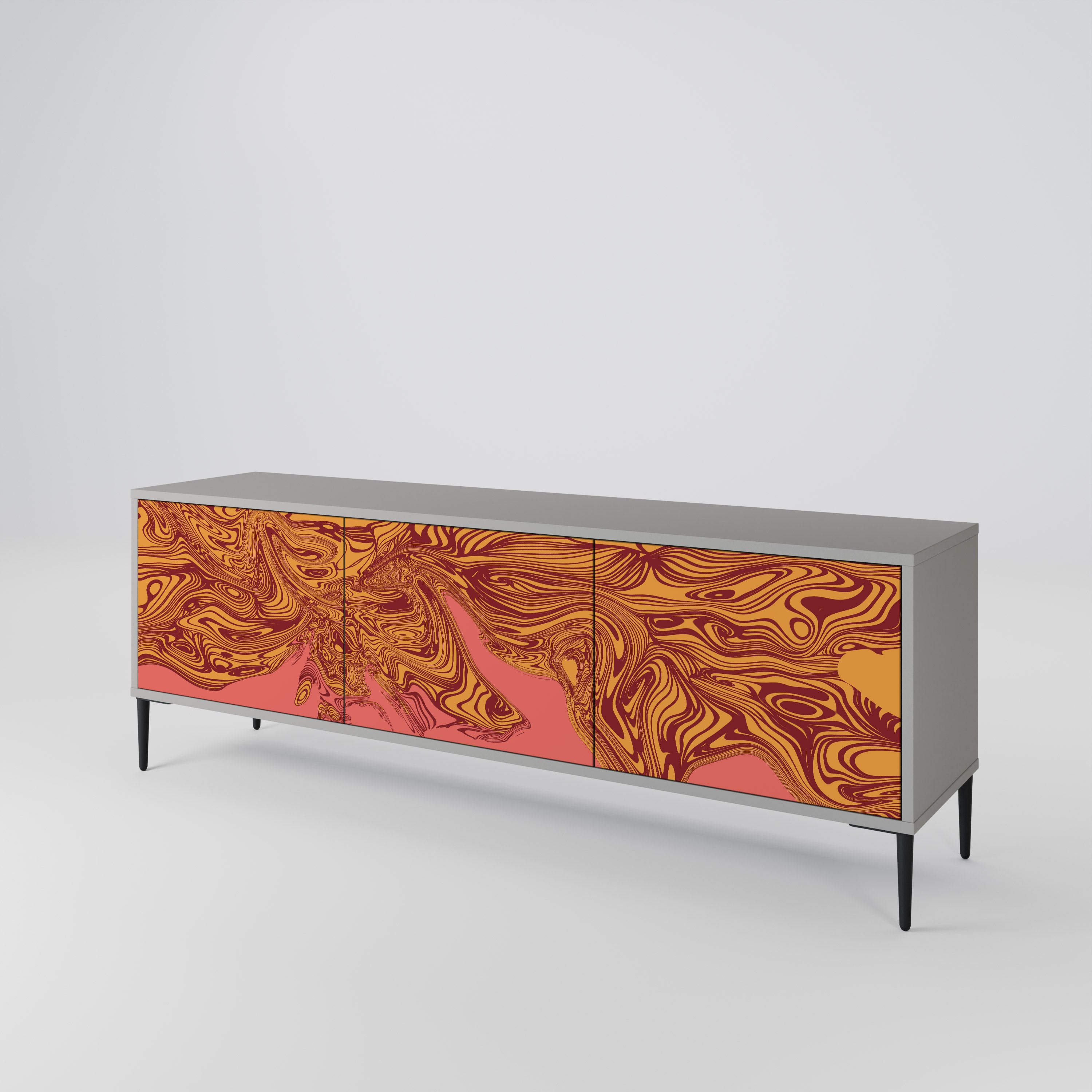 FLOATING THOUGHTS 3-Door TV Cabinet