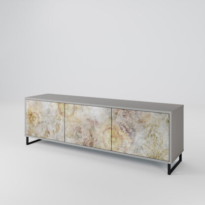 SUNFLOWER BLUR 3-Door TV Cabinet