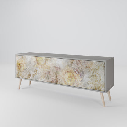 SUNFLOWER BLUR 3-Door TV Cabinet