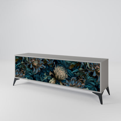 TWILIGHT BLOOM 3-Door TV Cabinet