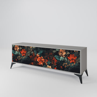 IMAGINARY BLOSSOM 3-Door TV Cabinet