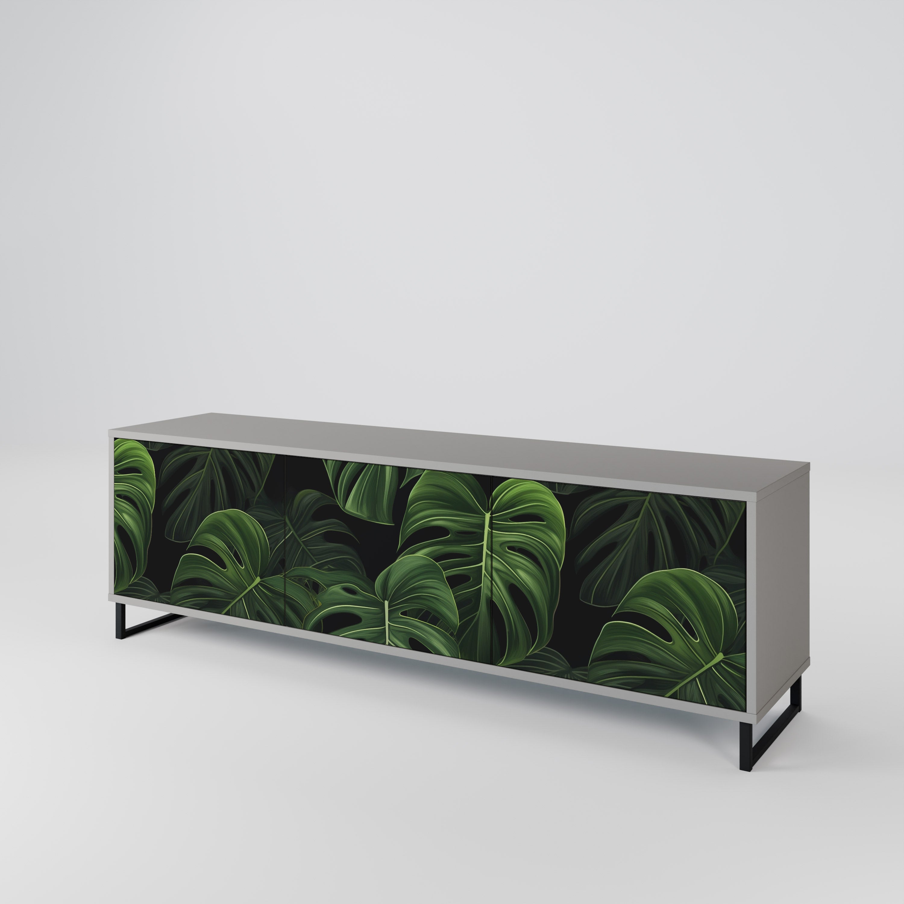 INFINITE MONSTERA 3-Door TV Cabinet