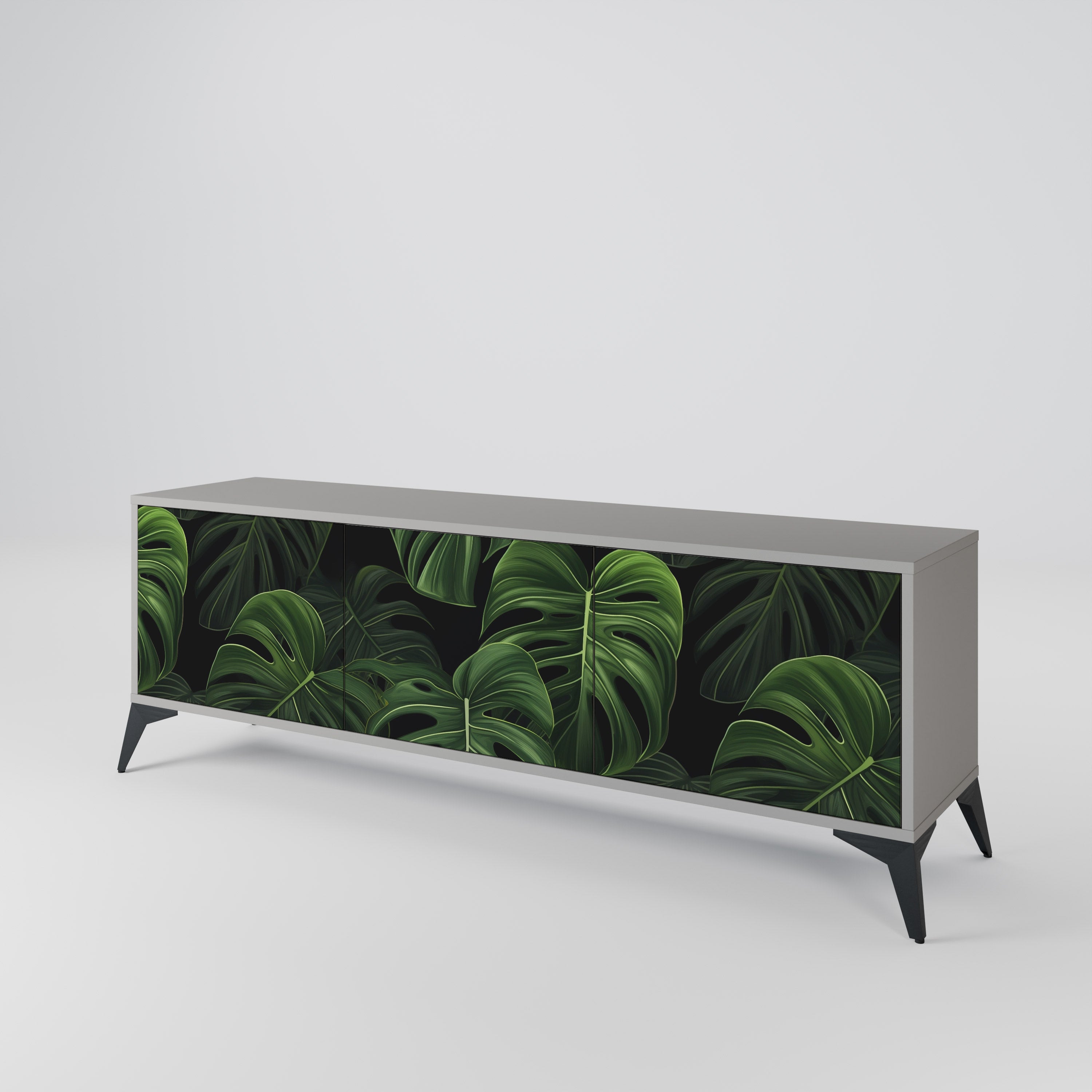INFINITE MONSTERA 3-Door TV Cabinet