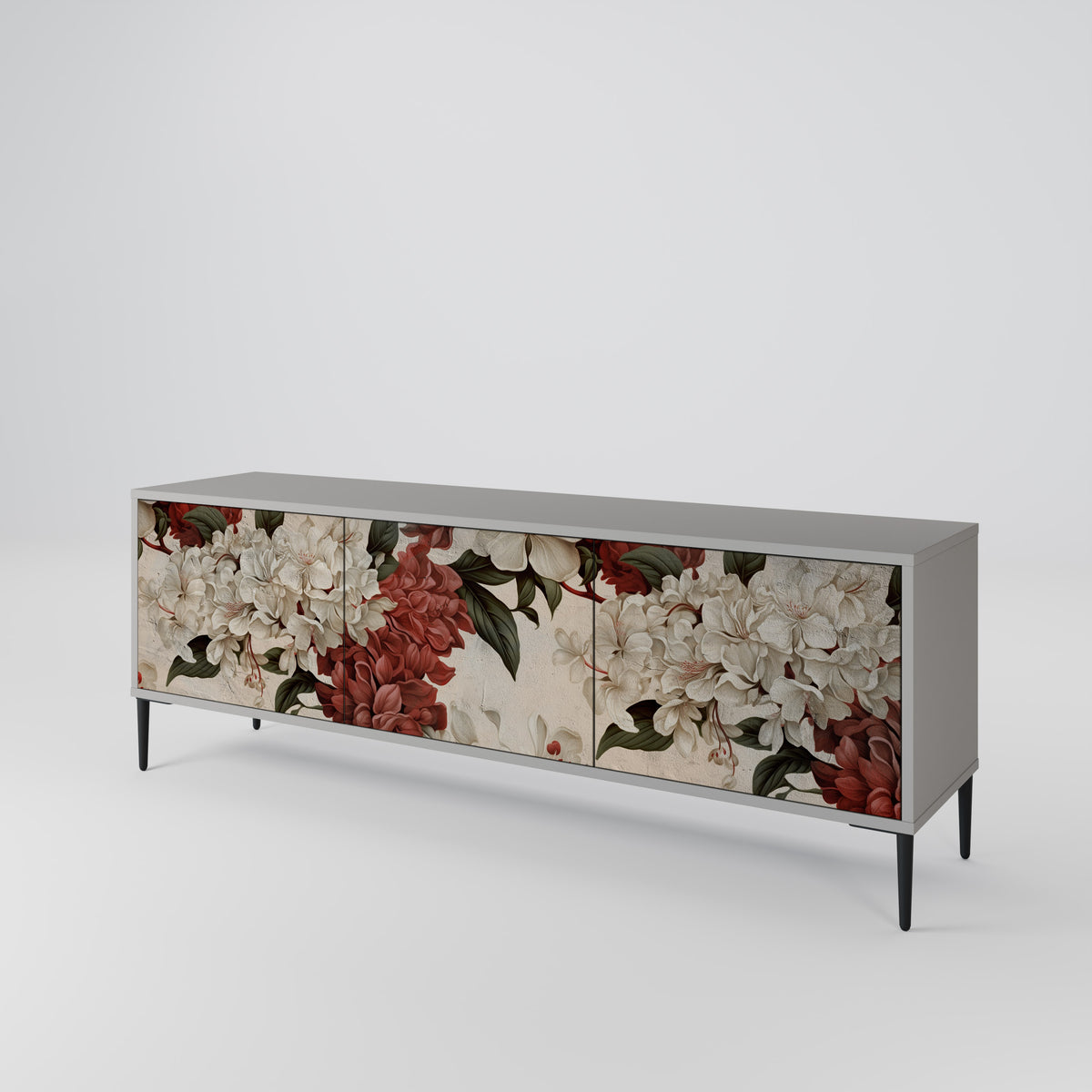 EPHEMERAL DAYS 3-Door TV Cabinet