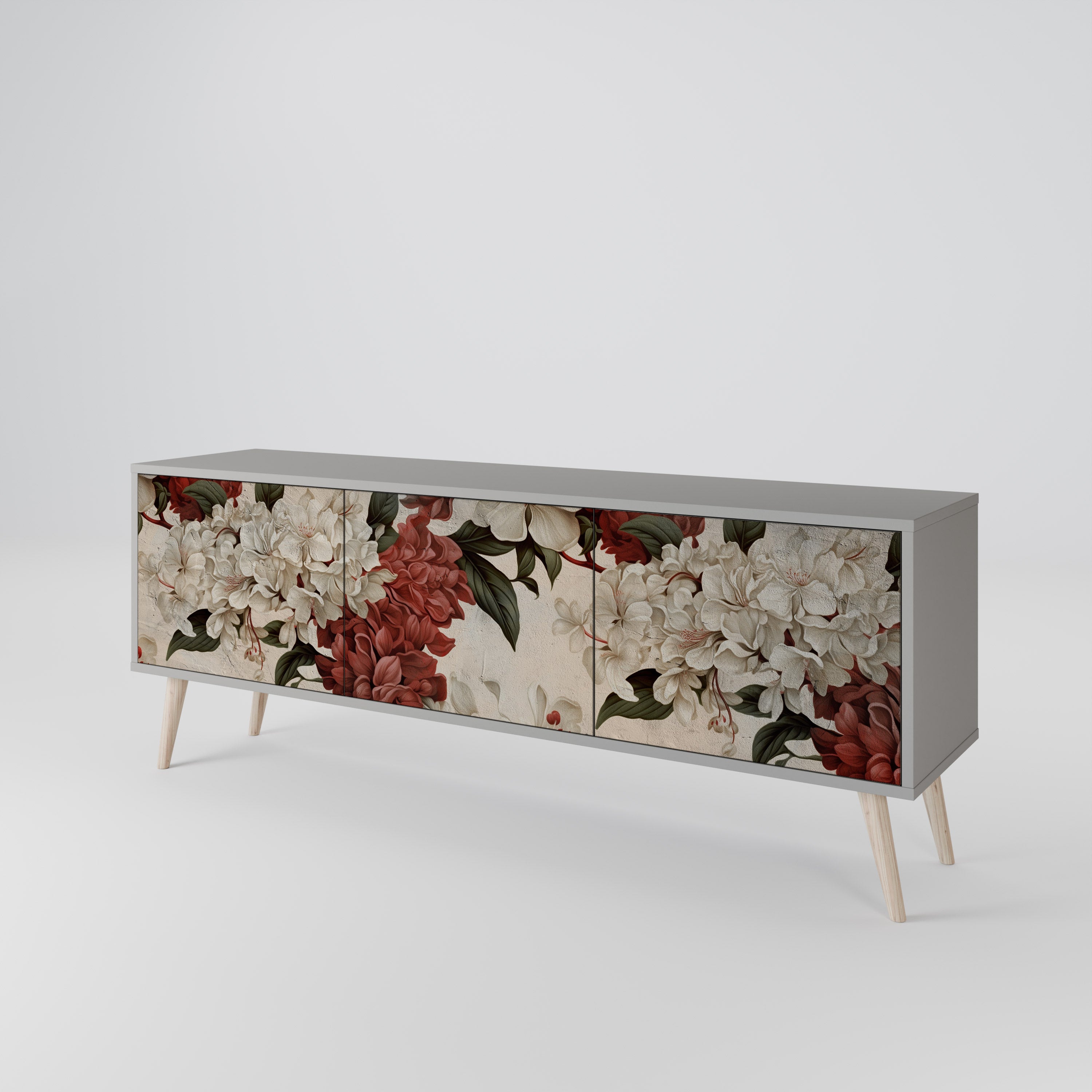 EPHEMERAL DAYS 3-Door TV Cabinet