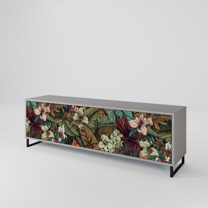 BOTANICAL EMERGENCE 3-Door TV Cabinet