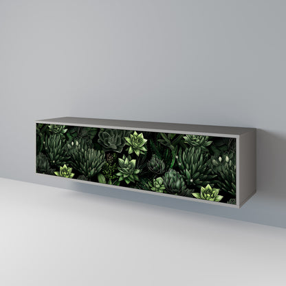 SUCCULENT JUNGLE 3-Door TV Cabinet
