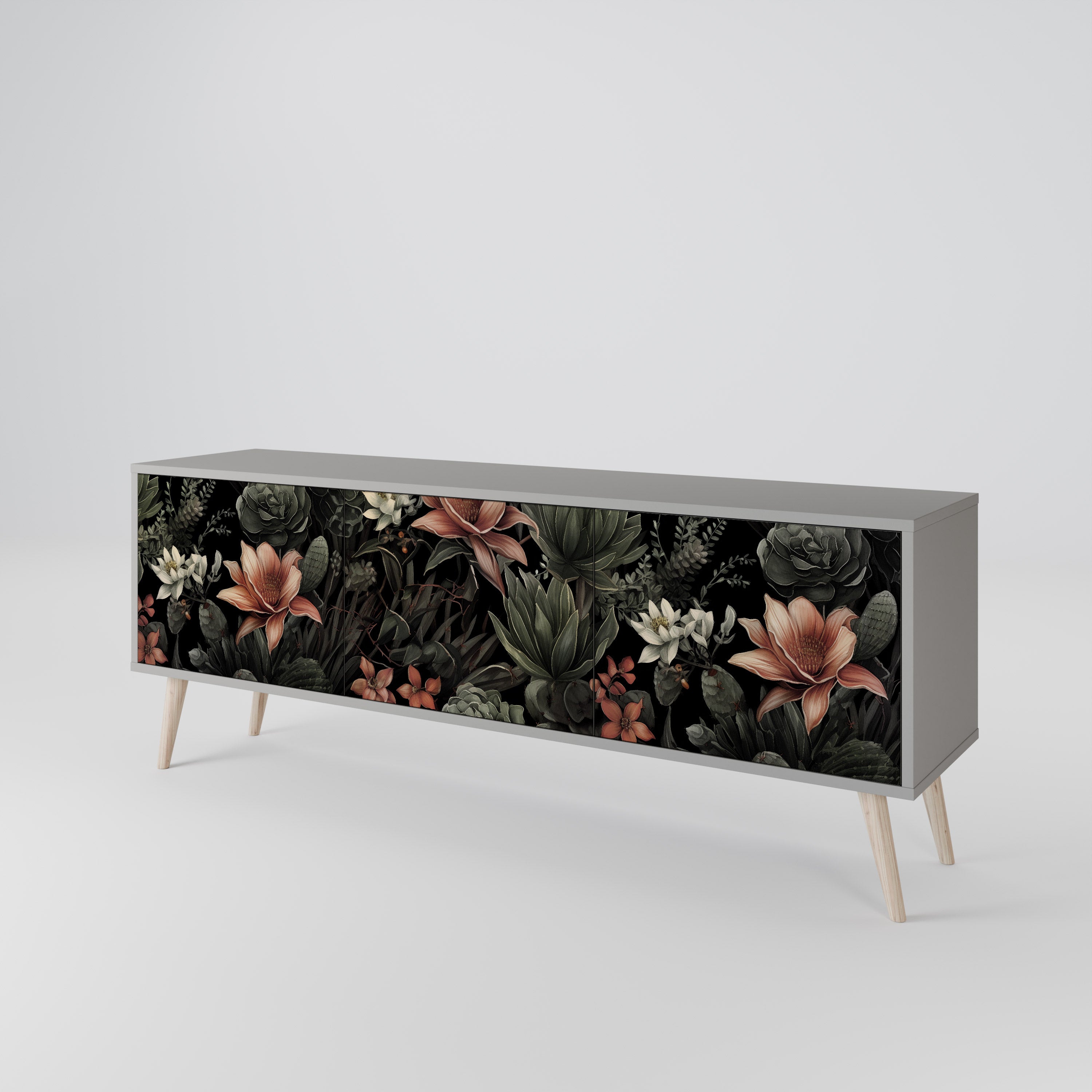 SECRET VERDURE 3-Door TV Cabinet