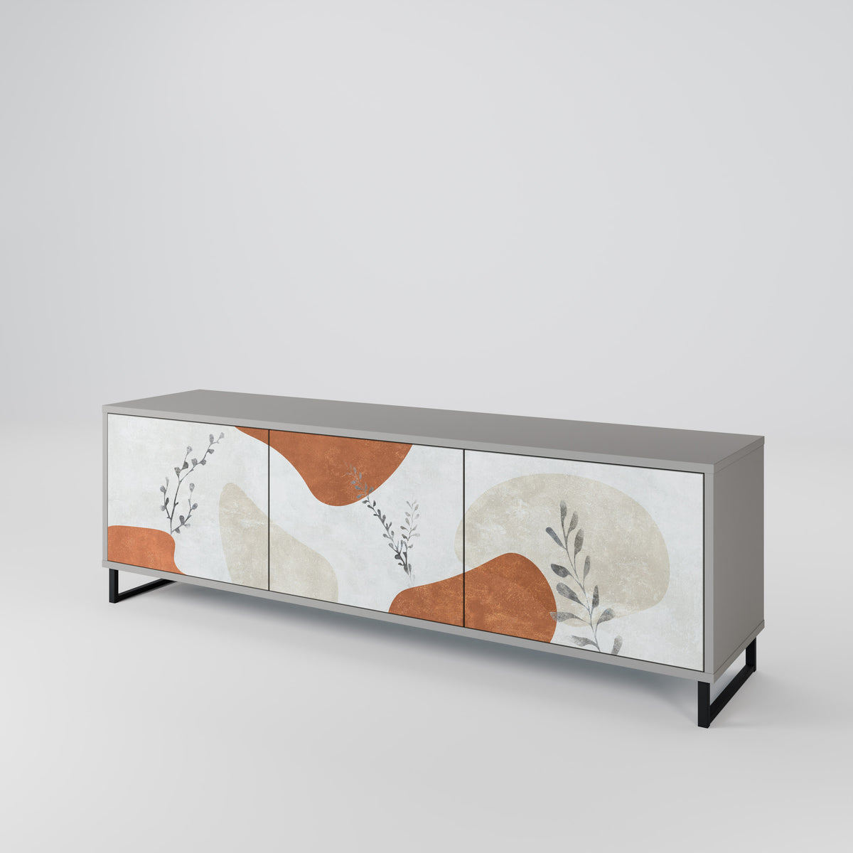TRANQUIL TWIG 3-Door TV Cabinet