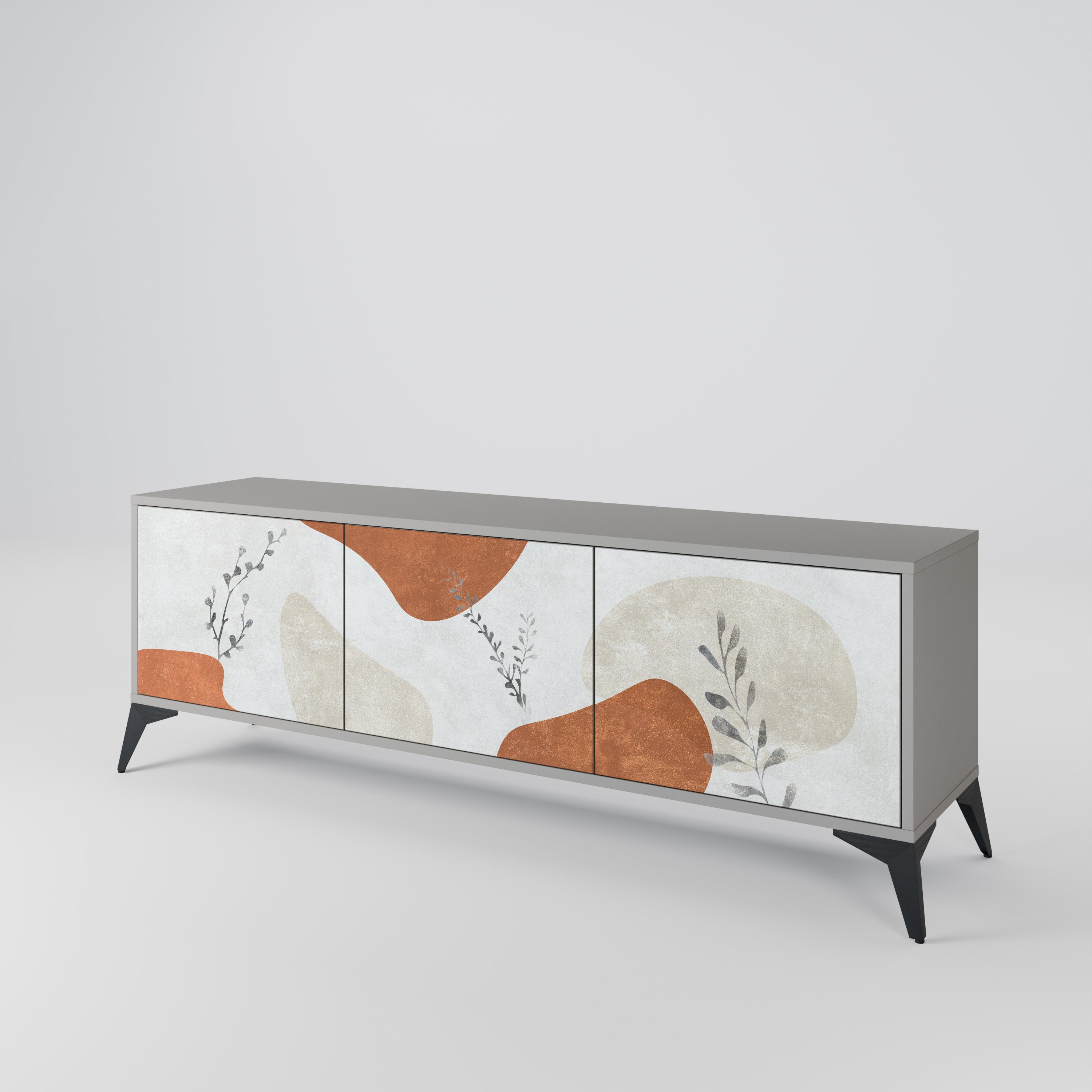 TRANQUIL TWIG 3-Door TV Cabinet
