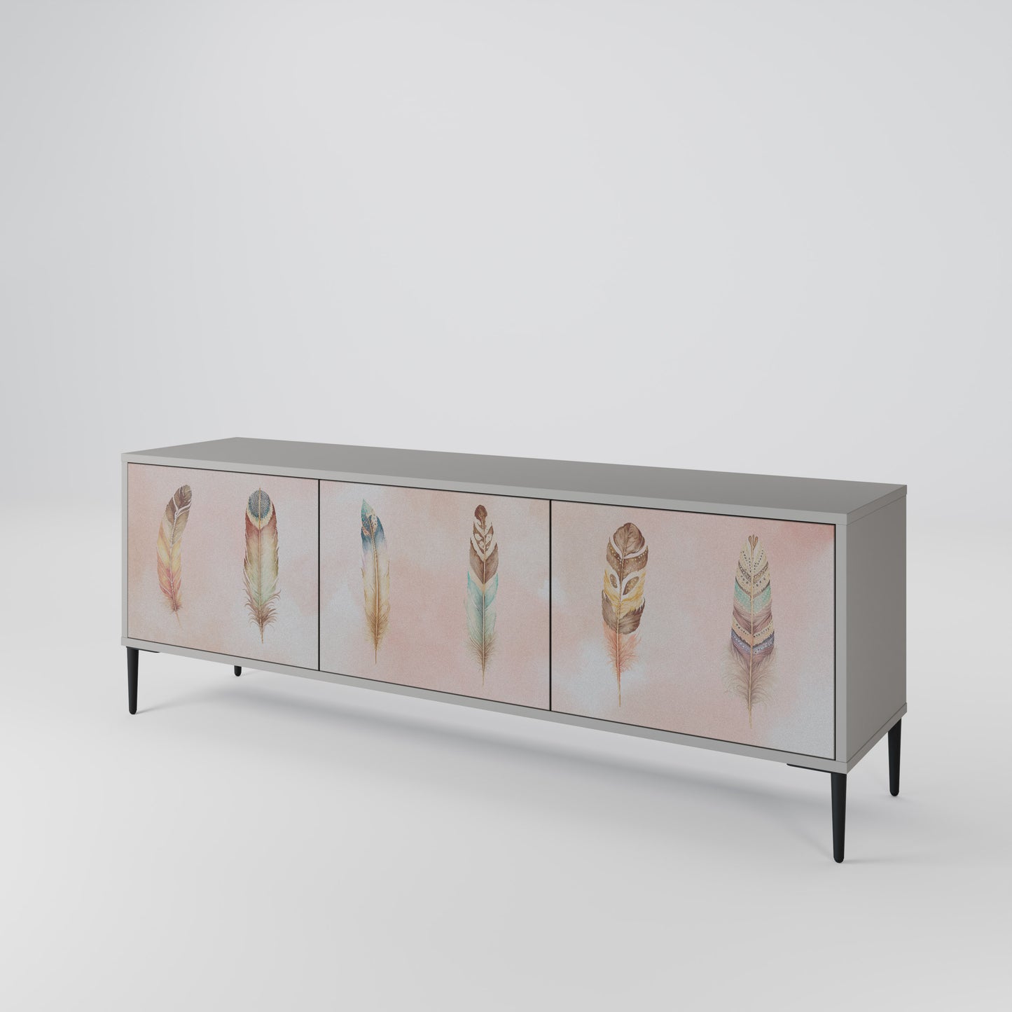 THE DELIQUESCE 3-Door TV Cabinet
