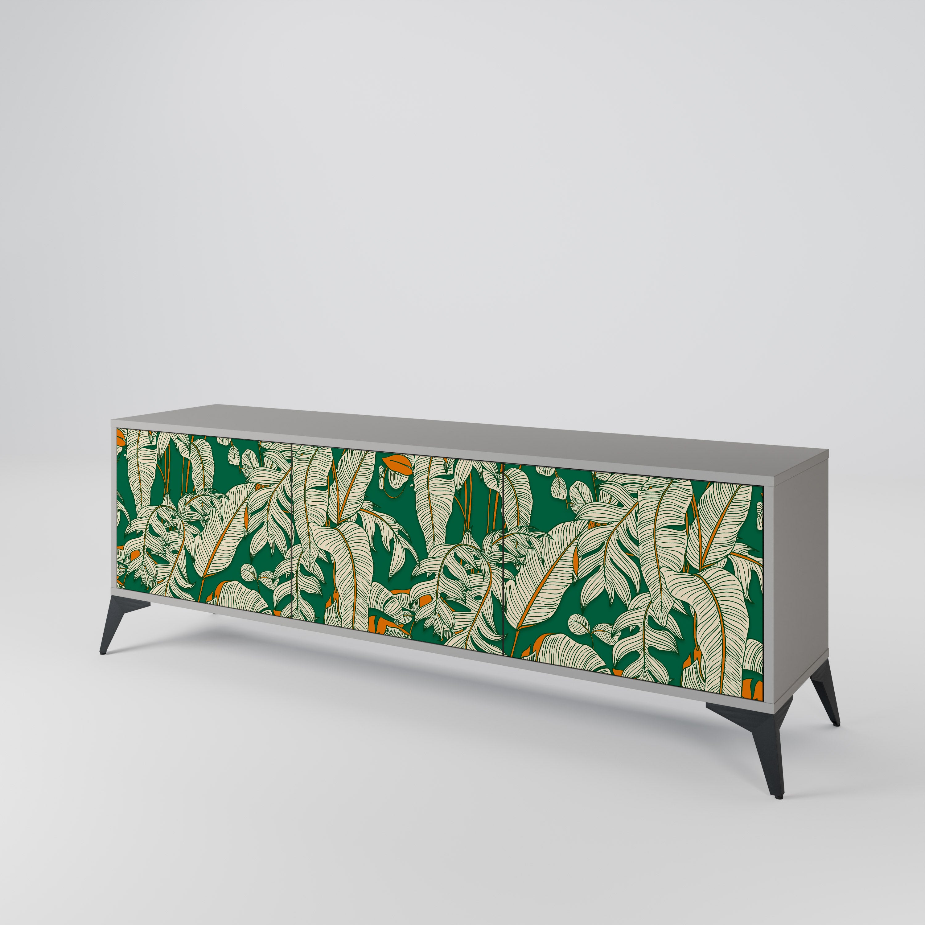 VERDANT PLEASURES 3-Door TV Cabinet