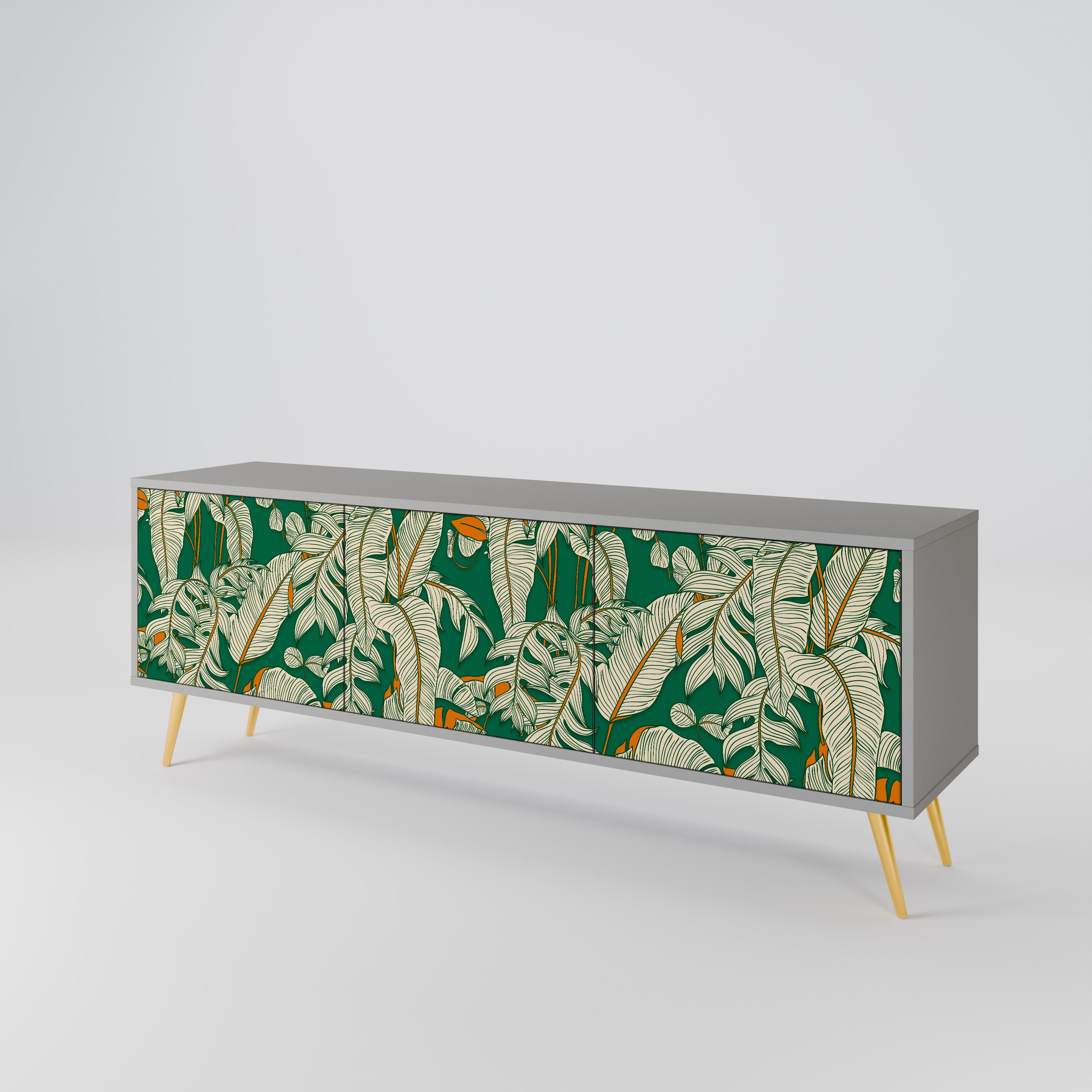 VERDANT PLEASURES 3-Door TV Cabinet