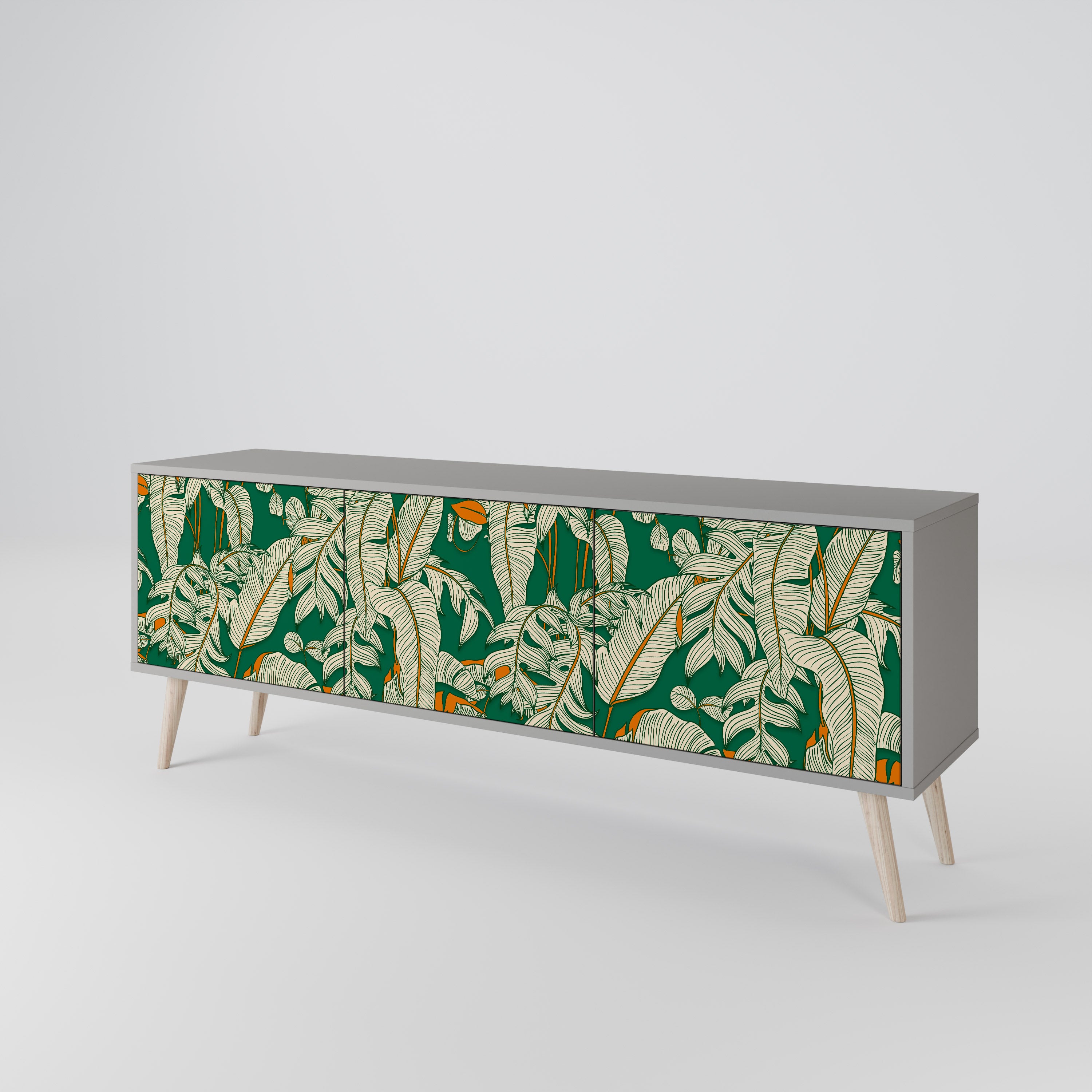 VERDANT PLEASURES 3-Door TV Cabinet