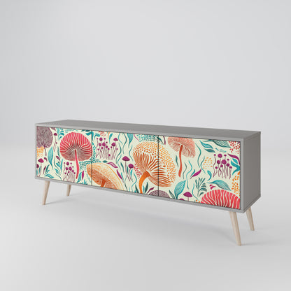 FUNGUS FANTASY 3-Door TV Cabinet