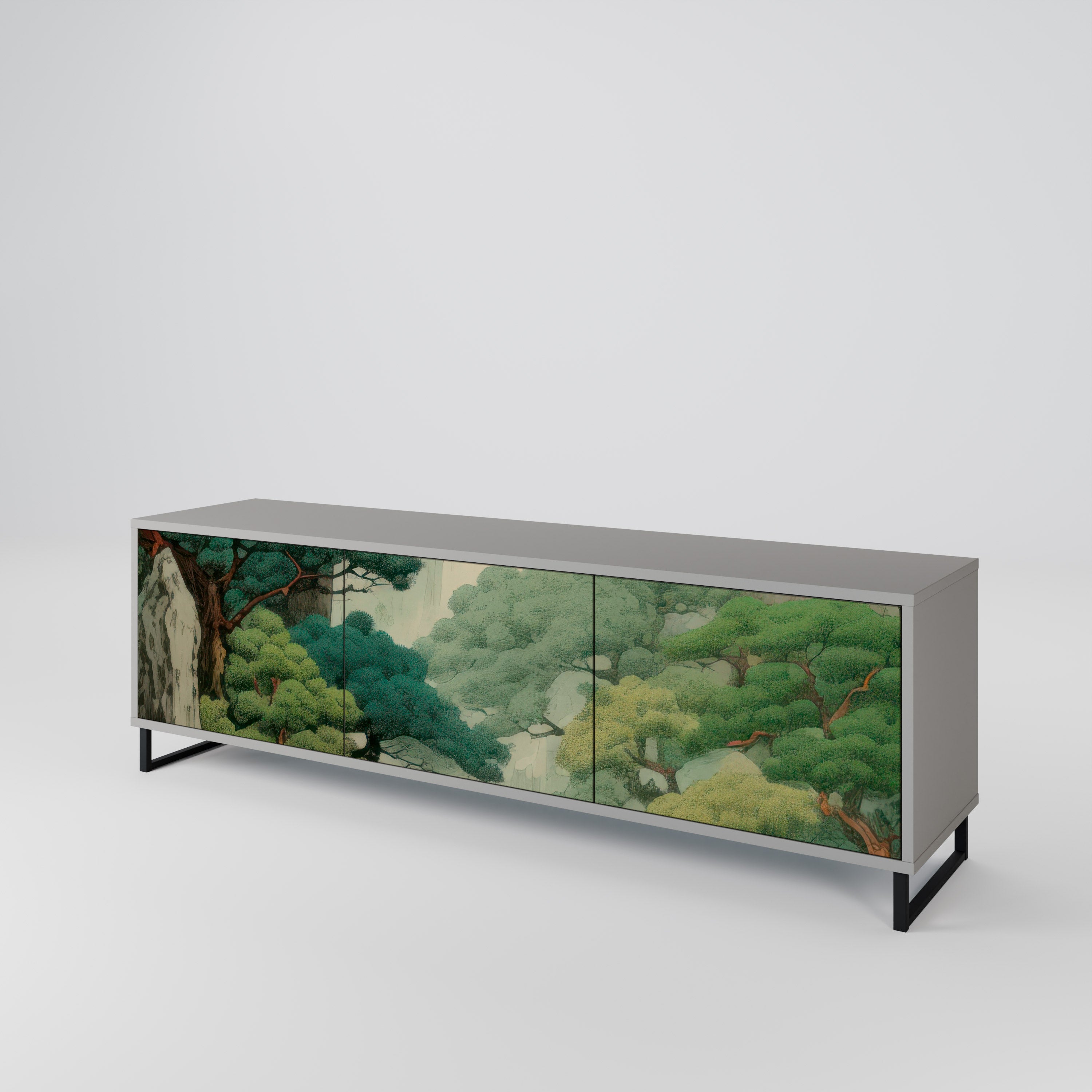 VERDURE ABYSS 3-Door TV Cabinet